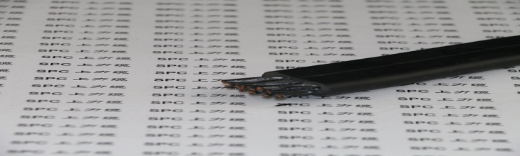 YFPB-TV聚氨酯扁電纜帶視頻線  SPCFLAT-CRANE-YP+TV聚氨酯行車扁電纜帶視頻線